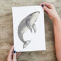 Humpback Whales Set Of Two Unframed Prints, thumbnail 4 of 6