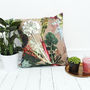 Tropical Design Throw Pillow, Scatter And Sofa Cushion, thumbnail 2 of 4