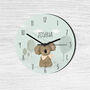 Koala Bear Personalised Clock, thumbnail 1 of 3