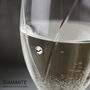 Wedding Toasting Glasses Mr And Mrs Crystal Flutes, thumbnail 5 of 6