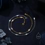 Sterling Silver Oval Moonstone Satellite Bracelet, thumbnail 7 of 12