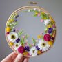Olga Prinku Dried Floral Embroidery Hoop Kit No.Two, thumbnail 1 of 5