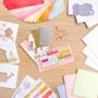 Gardener's World Card Making Kit | Garden Shed Watering Can Bird House, thumbnail 3 of 7