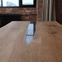 Silver Resin River Solid Wood Dining Table, thumbnail 5 of 5
