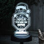 Personalised Santa Stop Here Solar Light – Christmas Outdoor LED, thumbnail 1 of 9