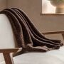 Deco Luxe Chunky Chenille Throw, thumbnail 1 of 4