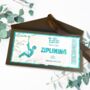 Personalised Shiny Foil Ziplining Voucher, thumbnail 1 of 4