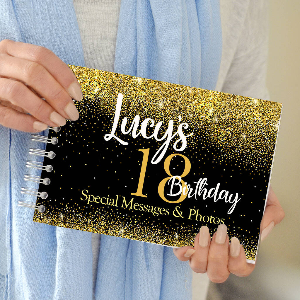 Personalised 18th Birthday Party Book By Amanda Hancocks