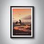 Go Rockpooling Travel Poster Art Print, thumbnail 1 of 8