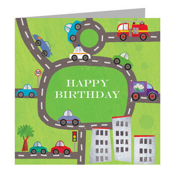 Cars Birthday Card, 2 of 4
