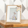 Personalised New Baby Gift Rainbow Photo Frame, thumbnail 1 of 4