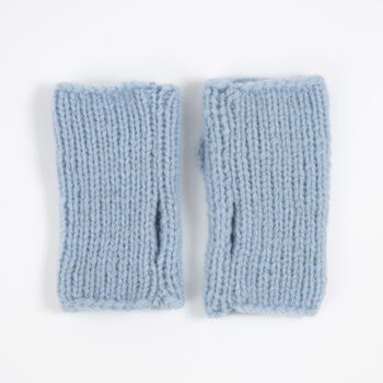 Beginners Mittens Knitting Kit, 7 of 10