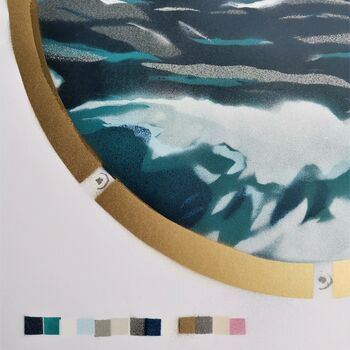 'Seascape' Original Spray Paint Picture, 6 of 12