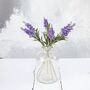 Lavender In Bell Vase, thumbnail 1 of 4