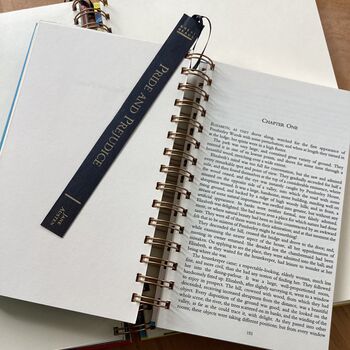 'Pride And Prejudice' Upcycled Notebook, 5 of 5