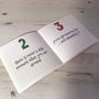 Personalised Will You Marry Me Christmas Book Card, thumbnail 5 of 7