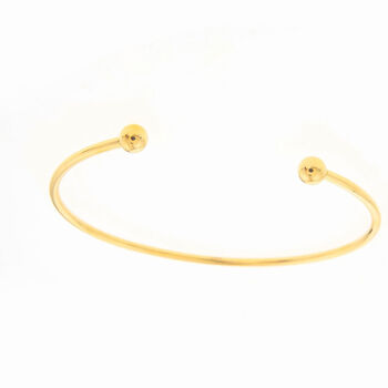 Waterproof Gold Plated Roman Style Bangle, 2 of 4