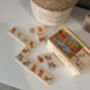 Personalised Safari Wooden Domino Toy Set, thumbnail 4 of 9