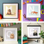 Illustrated Animal Letters A To Z Nursery Prints, thumbnail 7 of 10