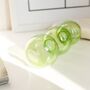 Finn Bubble Green And Clear Glass Vase, thumbnail 4 of 4