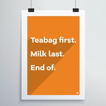 Teabag First Print, 2 of 12