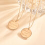 Personalised Engraved Disc Necklace, thumbnail 2 of 9