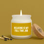 Relaxing Is A Full Time Job Scented Jar Candle • Gift Boxed, thumbnail 1 of 2