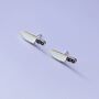Enamel Horror Stabby Stud Earrings, thumbnail 2 of 3