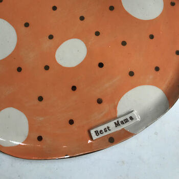 Personalised Cosmic Ceramic Platter Wedding Gift, 4 of 7