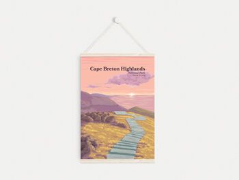 Cape Breton Highlands National Park Travel Poster, 6 of 8