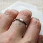 Eco Gold Baguette Ring, thumbnail 1 of 8