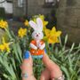 Easter Hand Blown Glass Bunny, thumbnail 7 of 11