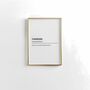 Personalised Definition Print, thumbnail 5 of 5