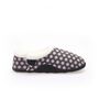 Liz Dark Grey Pink Spot Women's Slippers/Indoor Shoes, thumbnail 2 of 6