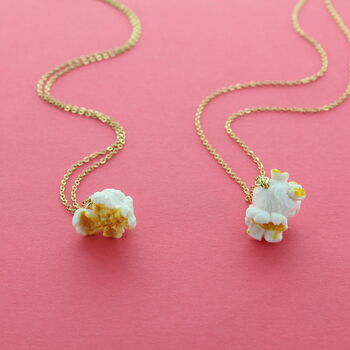 Popcorn Charm Necklace, 2 of 3