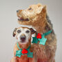 Christmas Holly Dog Bandana, thumbnail 4 of 10