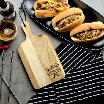 Natural Wood Chopping Board – Father's Day Gift, 8 of 11