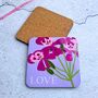 Happy New Home Gift Set With Tea Towel And Coasters, thumbnail 4 of 8