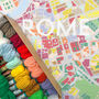 Rome Light Map Tapestry Kit, thumbnail 5 of 8
