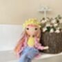 Posable Handmade Crochet Doll For Kids And Adults, thumbnail 3 of 12