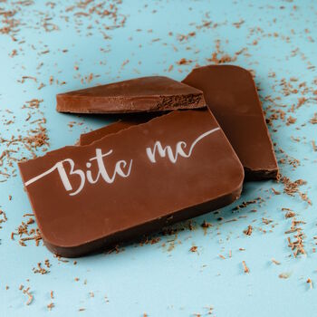 'Bite Me' Chocolate Bar, 3 of 9