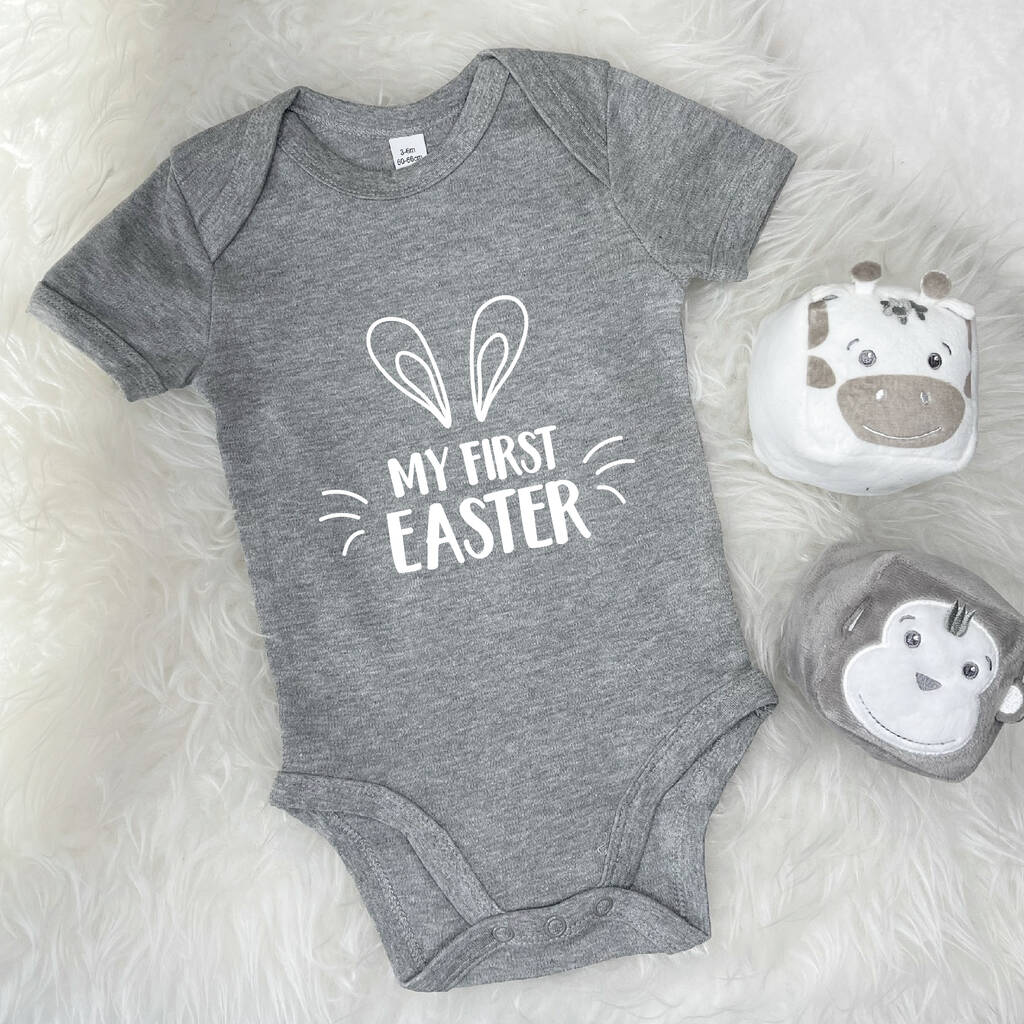 My First Easter Bunny Babygrow By Lovetree Design