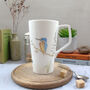 Kingfisher Bone China Latte Mug, thumbnail 7 of 12