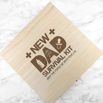 Personalised New Dad Survival Kit, 3 of 3