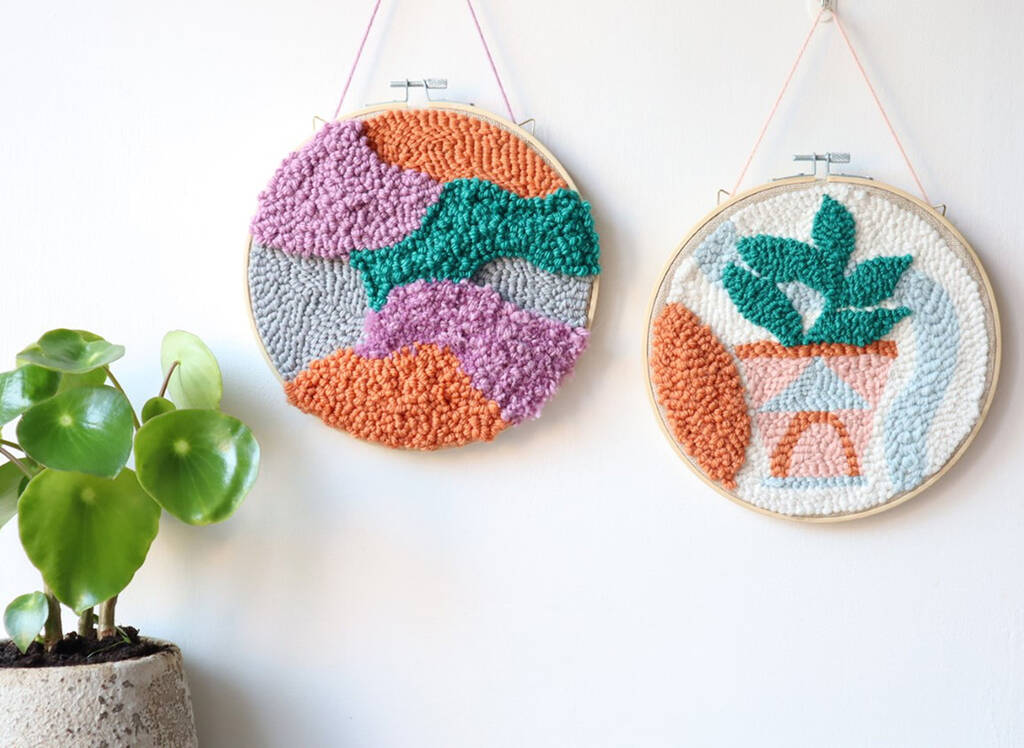 Beginner Punch Needle Diy Kit By The Modern Crafter