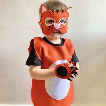 Felt Tiger Costume For Children And Adults, 9 of 12