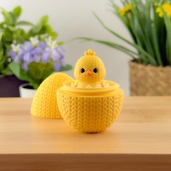 Chick In Egg Easter Tiny Little Gifts, 2 of 2