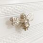 Solid Brass Bumble Bee Drawer Knob, thumbnail 2 of 12