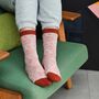 Soft Lambswool Ankle Socks For Women : Patterns, thumbnail 4 of 12