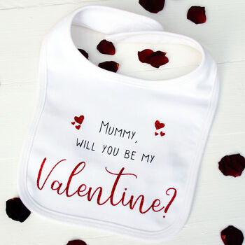 Will You Be My Valentine Bib, 3 of 6